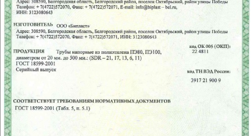 Необходимость замены сертификата